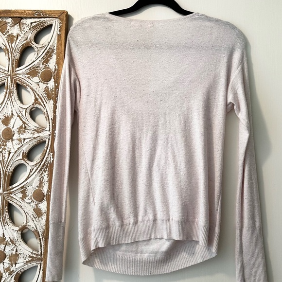 Anthropologie Moth Draped Cowl Neck Knit Top - Picture 6 of 7